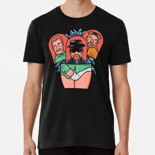 Remera Breaking Bad - Walter White Y Heisenberg Algodon Prem