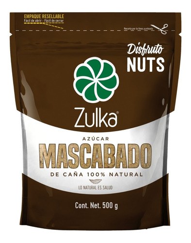 Azúcar Zulka Mascabado 500g