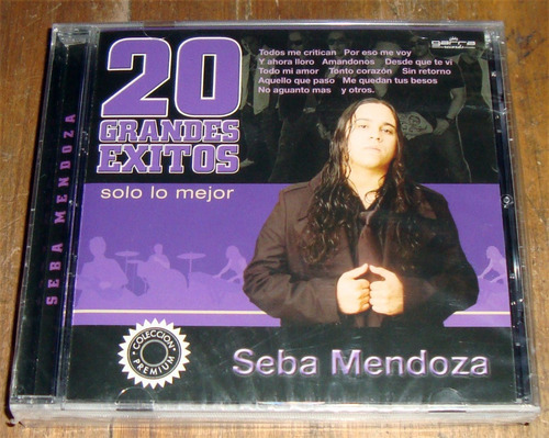 Sebastian Mendoza 20 Grandes Exitos Cd Sellado / Kktus