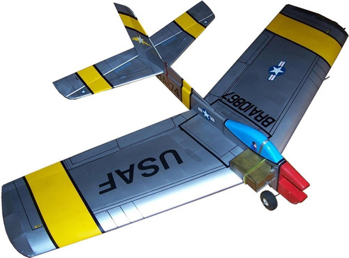 Kit Para Montar De Aeromodelo Vcc - Sabre Para Motor 35