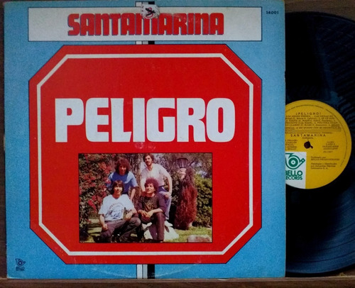 Santamarina - Peligro - Lp Vinilo Año 1987 Cumbia Cuarteto