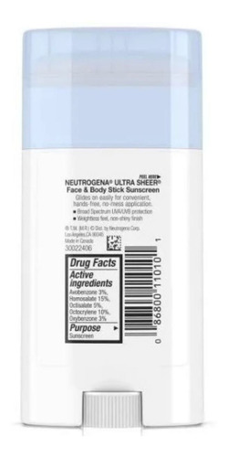 Protetor Solar Neutrogena Ultra Sheer Stick Spf 70
