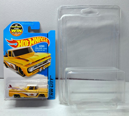 Hot Wheels Custom 62 Chevy Hw City Tm 1:64 Amarillo (Usado)