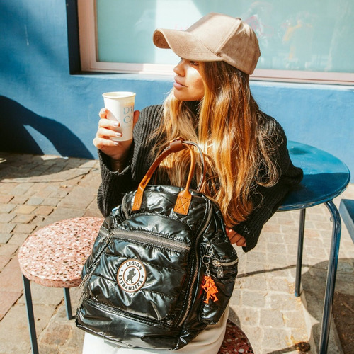 Imagen 9 de 10 de Mochila Andes Light Negro Legion Extranjera Urbana