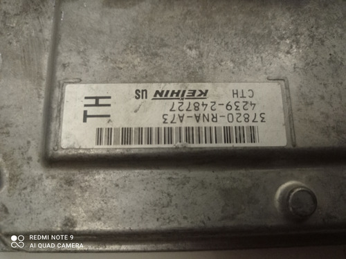 Ecu Computadora De Motor 2009 11 Honda Civic 37820-rna-a73 (Usado)