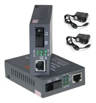 Comprar Para  Convertidor De Medios De 1 Par A\u002Fb Giga Fibra Óptica