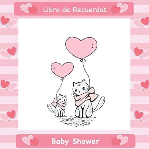 Libro: Baby Shower: Libro De Recuerdos I Gatos Rosados I 25