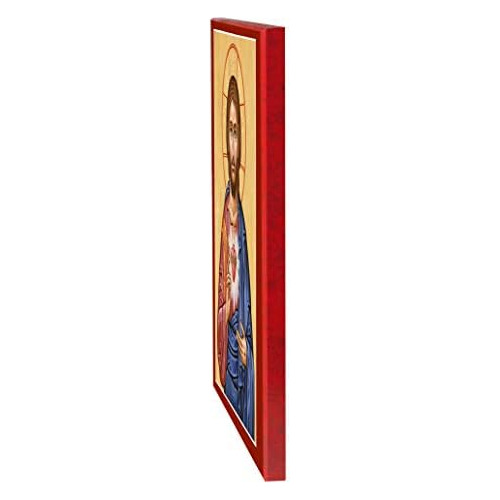 Placa Montada Del Sagrado Corazón De Jesús, Reproducc...