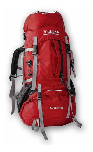 Mochila Alpes 40 + 10 Litros Outside Trekking Camping