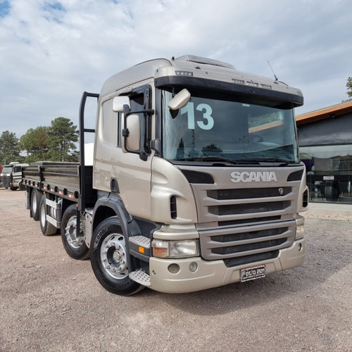 Imagem 3 de 15 de Caminhão Bitruck Scania 8x2 P310 Porta Container 2013
