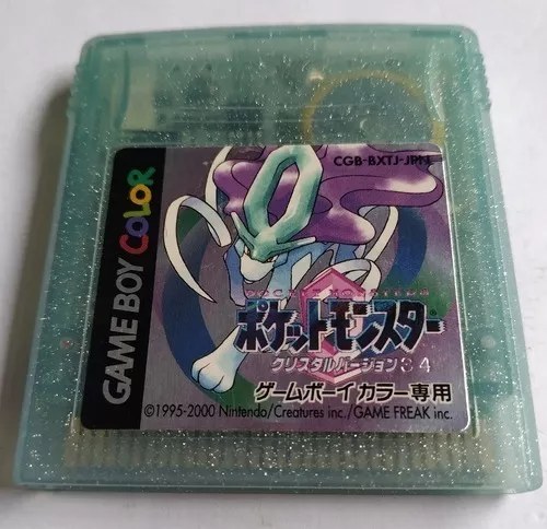 Cartucho Reprogramado Com Pokémon Crystal Em Pt-br