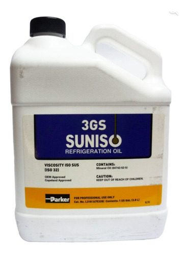 Aceite Mineral Suniso 3gs Iso 32 Galon