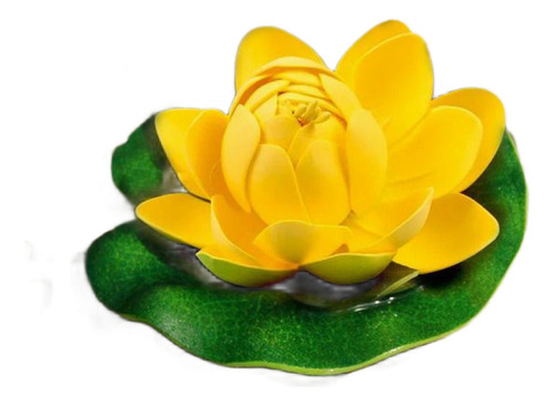 Decoración De Flores De Loto Durmiente, Colores Brillantes