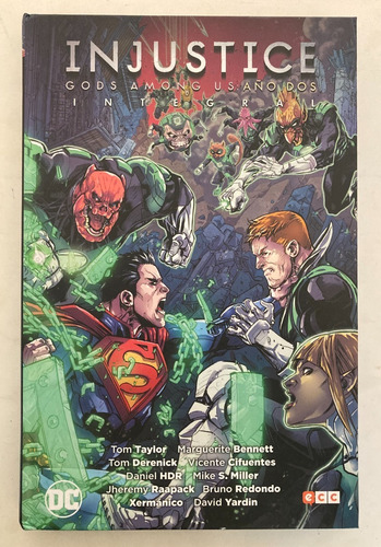 Comic Dc: Injustice / God Among Us - Año Dos. Integral. Historia Completa. Editorial Ecc