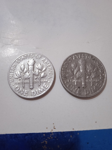 Moneda One Dime 1996 Y 1966