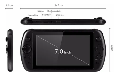 Console Gpd Q9 Lcd 7p 16gb Gamepad - Android - Lacrado