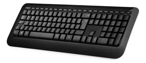 Teclado Wireless Microsoft 850 Usb Preto Português Brasil