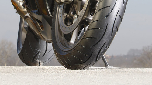 Combo Pneu 110/70r-17 54h + 140/70r-17 66h Interact M5