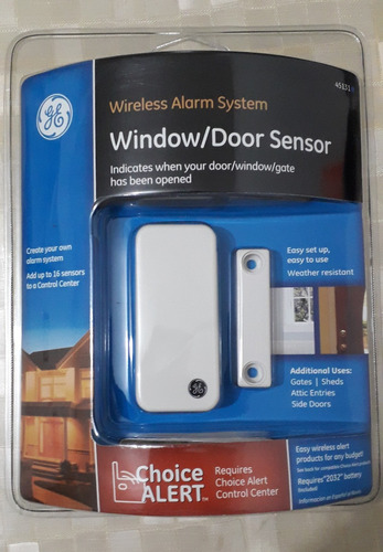 Sistema De Alarma Inalámbrica Ge- Sensor Puerta / Ventana 