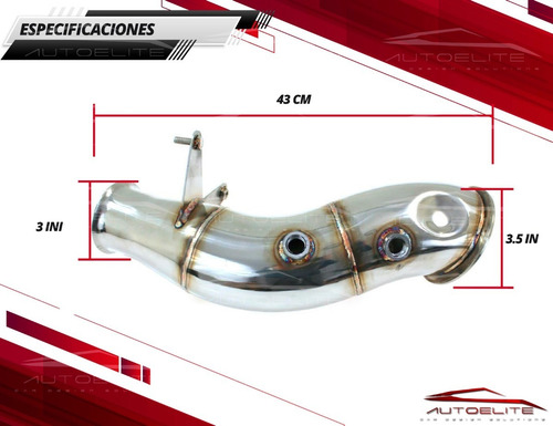 Imagen 6 de 10 de Downpipe Bmw 2/3/4 335i N55 435i M235i F30 F32 F33 F20 F22