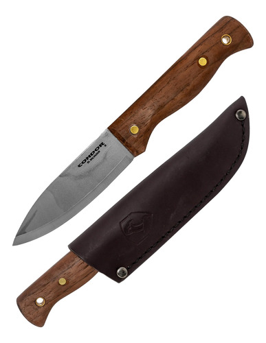 Cuchillo Plano Condor Ctk232-4.3h Bushlore Con Mango De Noga