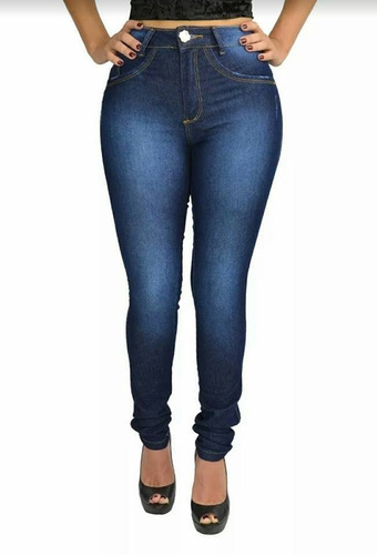 Calça Jeans Feminina Hot Pant Cintura Alta Ly Levanta Bumbum