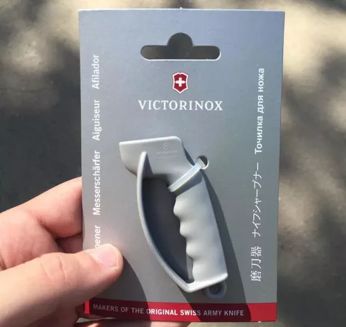 Victorinox Afilador de cuchillos pequeño en gris - 7.8714