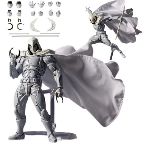 Figura De Acción De Marc Spector De Moon Knight Amazing Yama