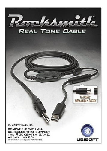 Rocksmith - Cable De Audio Usb De Tono Real [ubisoft]