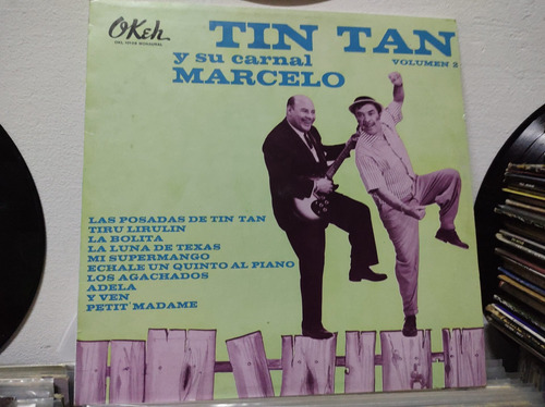 Tin Tan Marcelo Volumen 2 Vinyl,lp,acetato 