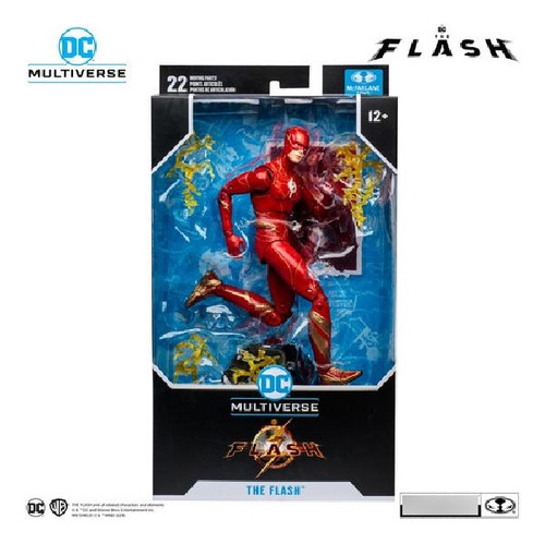Libro - Figura Dc Multiverse - Flash - The Flash - Articula