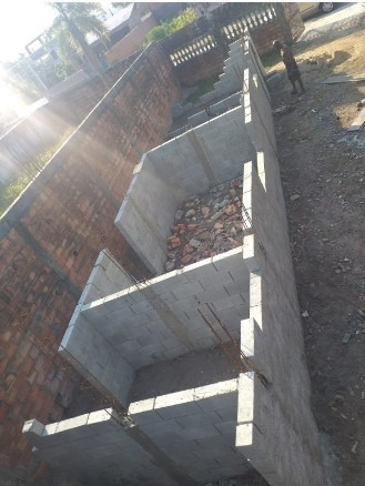 Imagem 11 de 11 de Terreno 10x26 Murado Com Construção Iniciada Em Itanhaém Sp