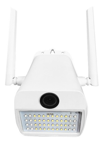 Camera Ip Wireless Full Hd Com Visão Noturna A Prova Da Agua Cor Branco