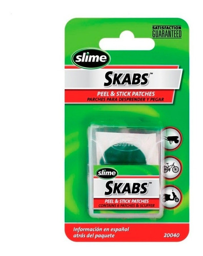 Parches Autopegables Slime Kit 6 Pcs Bicicleta 