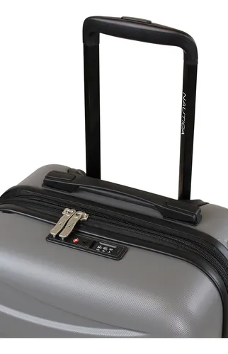 Maleta Cabina Mónaco Gris S 10kg Nautica