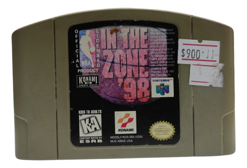 Nba In The Zone Nintendo 64  (Reacondicionado)
