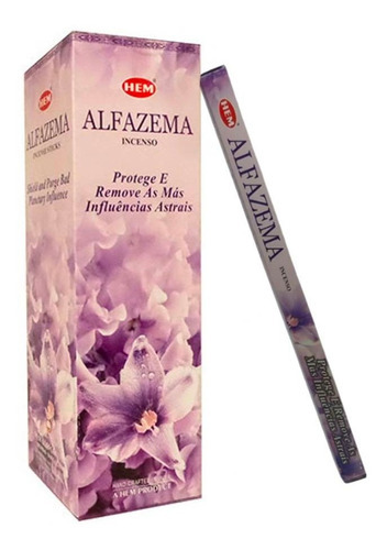 Incenso Natural Hem - Alfazema 8 Varetas