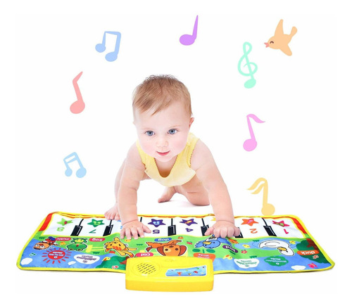 Teclado Interactivo Piano Mat Niños Musical Piso Baile Ester