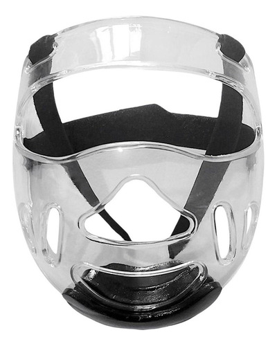 Clear Taekwondo, Head Protector Face Guard Para Boxeo Karate