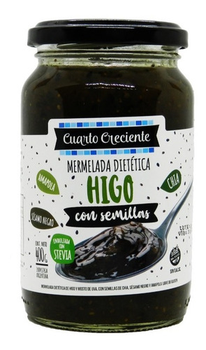 Mermelada Higo C/semillas X400 Gr - Cuarto Creciente 