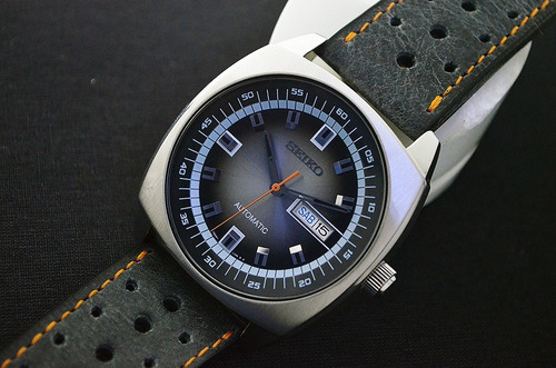 Seiko Gigante Cinza Snkm 97 - Estado De Novo - Lindo