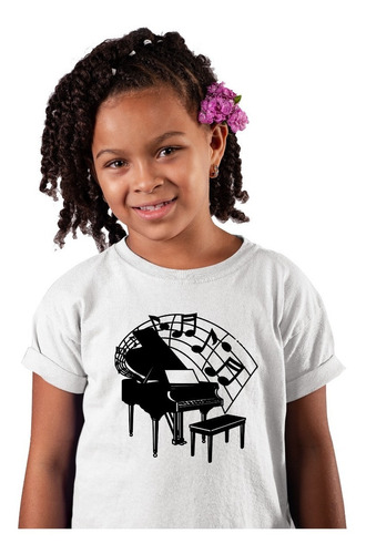 Playeras Para Musicos Piano/pianola Para Niños Originales Cl