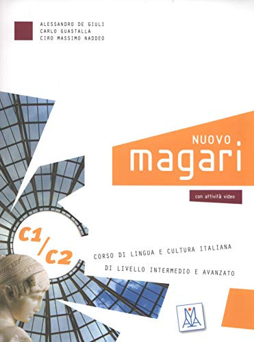 Libro Nuovo Magari C1 C2 Libro + 2 Cd Audio De Giuli Alessan