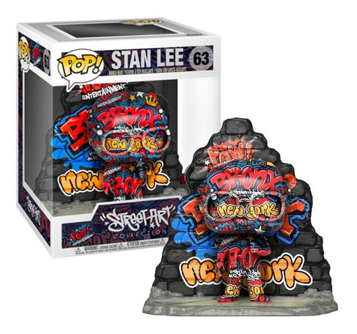 Funko Pop Stan Lee Street Art Graffity 63