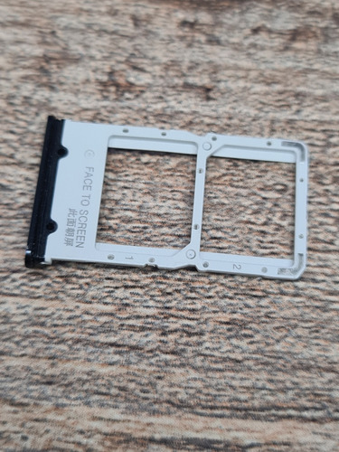 Bandeja Sim De Xiaomi Mi 9t, Original Color Negra, Usada 