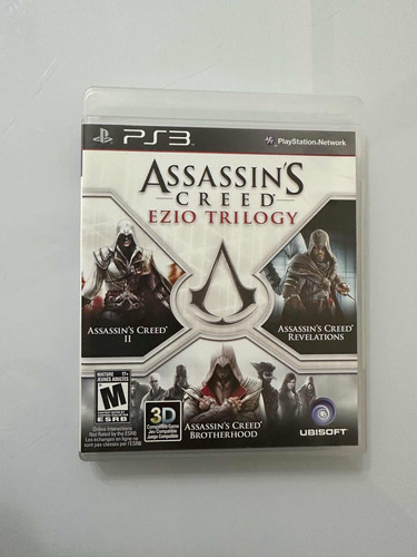 Assassins Creed 2 + Revelations + Brotherhood Playstation 3