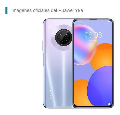 Imagen 2 de 6 de Funda Protector Cartera Con Tarjetero Canvas Para Huawei Y9a