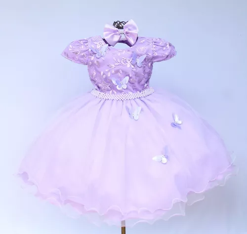 Vestido Princesa Sofia - 1 aninho PRONTA ENTREGA