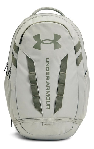 Mochila Impermeable Under Armour, Hustle 5.0, Tinte Oliva