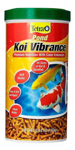 Tetra Pond Koi Vibrance 140gr Lagos Estanque Carpas Goldfish